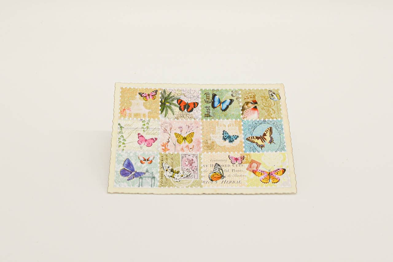 Postkarte Schmetterling