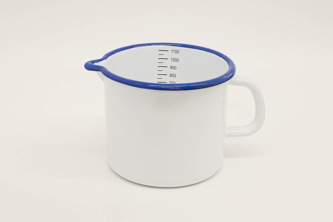 Weisser Messbecher 1.1 l
