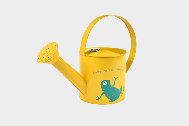 Giesskanne für kleine Gärnter: Giesskanne mit Froschmotiv