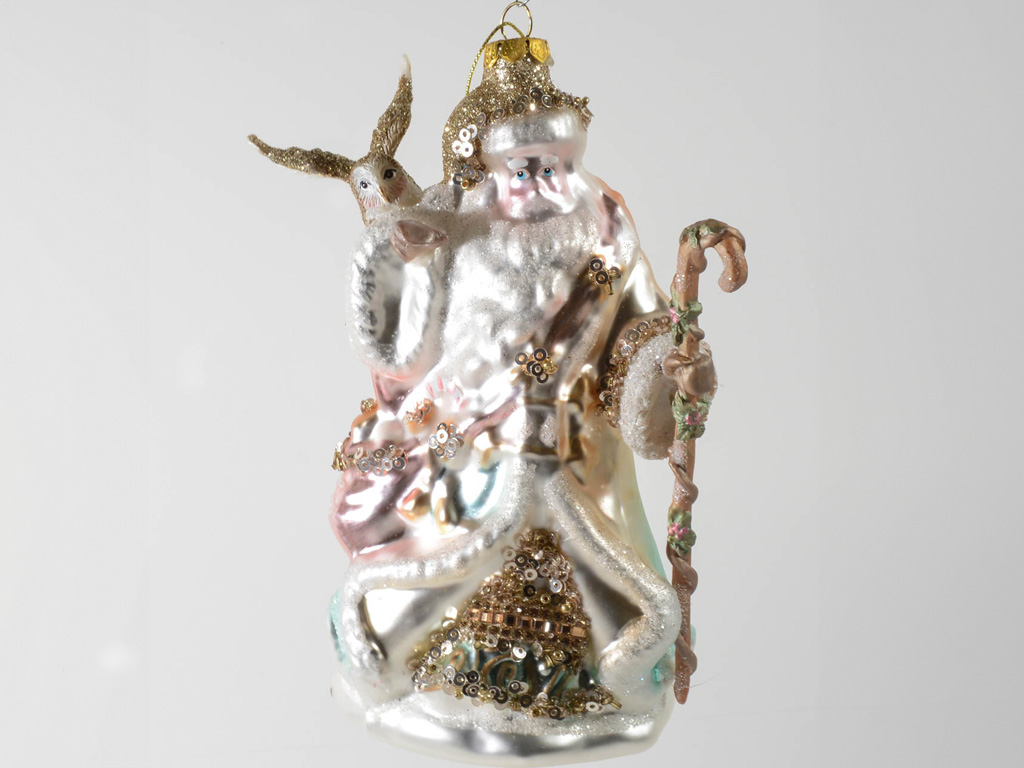 Weihnachtsschmuck «Chlaus mit Eule»