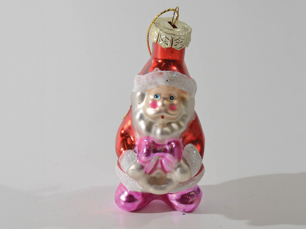 Weihnachtsschmuck «Chlaus mit Masche»