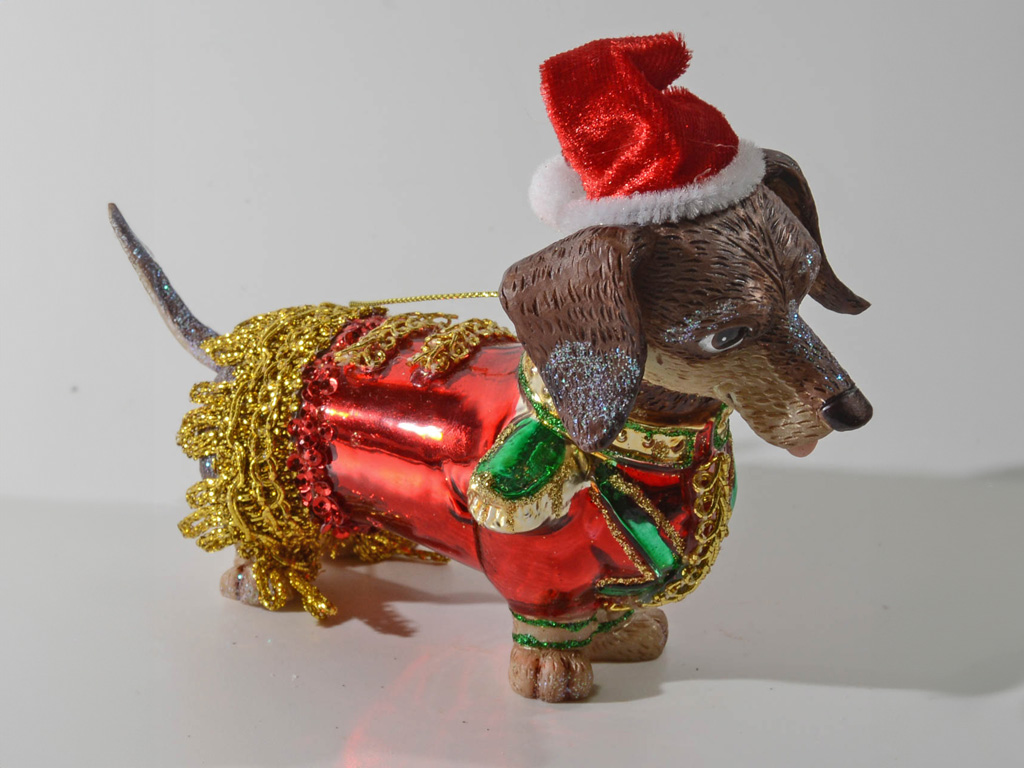 Weihnachtsschmuck «Dackel»