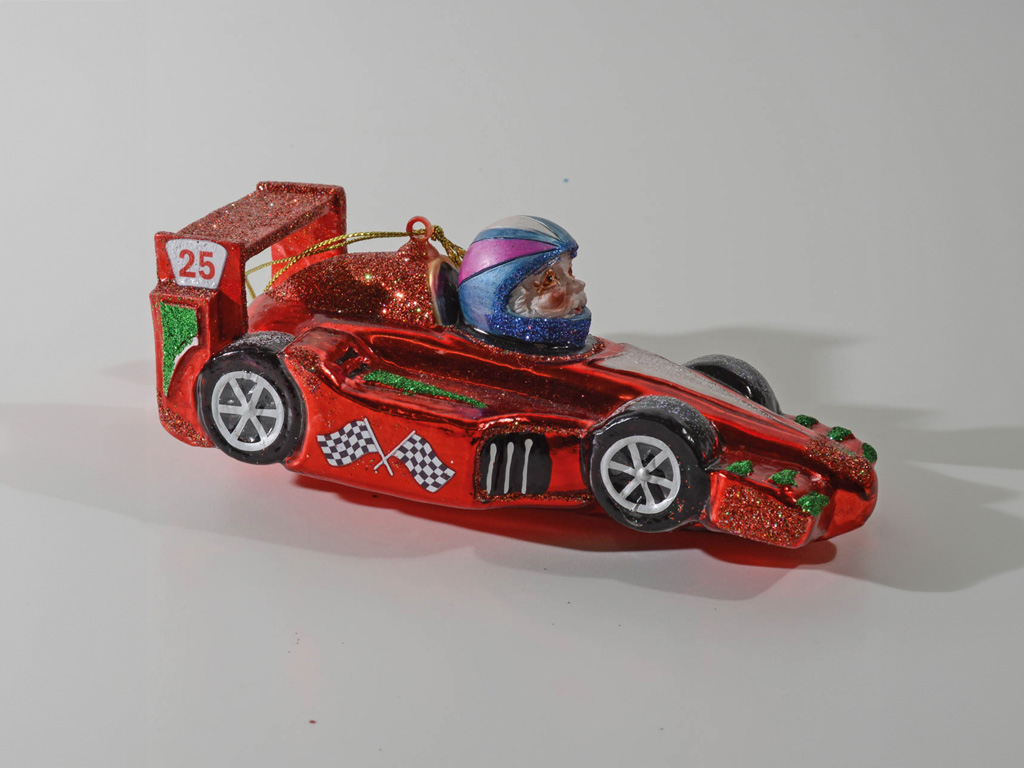 Weihnachtsschmuck «Formel 1»