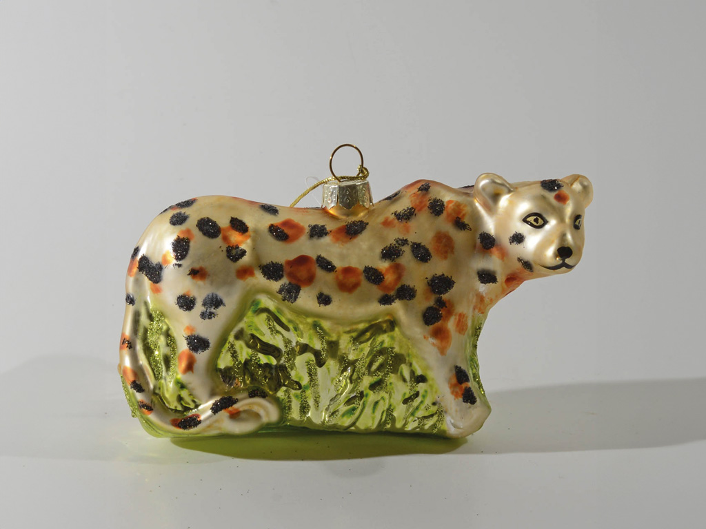 Weihnachtsschmuck «Leopard»